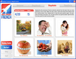 French Words image - MegaAudio game French Words image - MegaAudio game